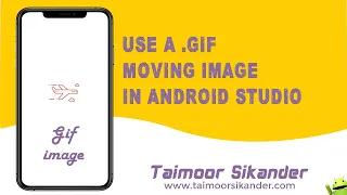 How to use a animated Gif Images in Android Studio | Gif Splash Screen