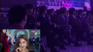 BTS  Reaction to (G)I-DLE (여자아이들) TMA 2019