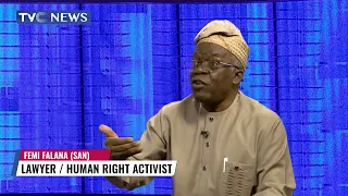 (WATCH) Femi Falana Analyses Zamfara Gov. Order to Citizens to Acquire Gun license