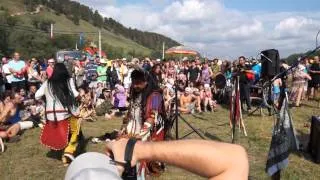 Десница и индейцы на Грушинском фестивале