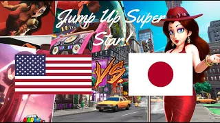 Jump Up Super Star! English vs Japanese Version Comparison