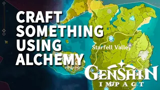 Craft something using alchemy Genshin Impact