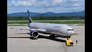 Boeing 777-300ER Аэрофлот / Рейс Владивосток - Москва