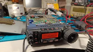 Yaesu FT-857D интересная неисправность! Включается и сразу выключается! Процессор или...? - Stuff