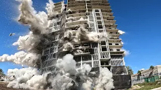 Building Implosion Compilation