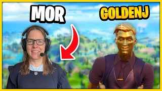 MIN MOR SPILLER FORTNITE - FÅR VI ET WIN? • Dansk