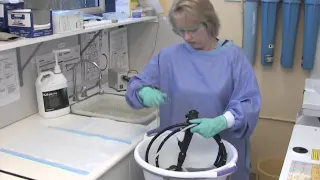 Manual Cleaning Process for Flexible Endoscopes using Matrix
