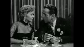 In a Lonely Place (1950) - Humphrey Bogart - Gloria Graham - Piano Scene