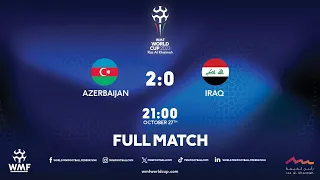 WMF World Cup 2023 I Day 2 I Azerbaijan - Iraq I Full match