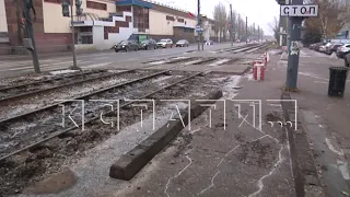 Жители заречной части города штурмом берут автобусы,из-за отмены востребованных трамвайных маршрутов