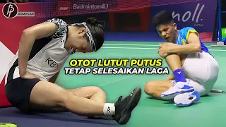 Respect..! Demi Harga Diri Pemain Badminton Ini Lanjut Bertanding Meski Cedera Parah, Nyaris Lumpuh
