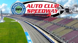 Auto Club Speedway History in Fontana Ca | Droning NASCAR's 2 mile track before it was Demolished