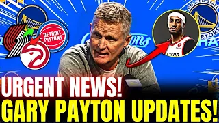 🚨 LEFT NOW! GARY PAYTON SITUATION! LAST HOURS! STEVE KERR CONFIRMED! GOLDEN STATE WARRIORS NEWS