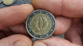 2 euro coin hunt, Very Rare found. let's see 👀