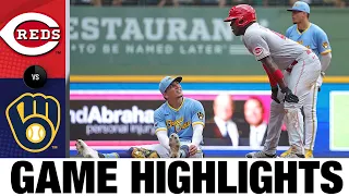 Reds vs Brewers Game Highlights (8/6/22) | MLB Highlights