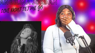 First Time Reaction - Angelina Jordan - Love Don't Let Me Go......AMAZING PERFORMANCE😱
