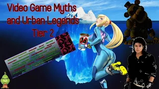 Tier Two of the Video Games Myths and Urban Legends Iceberg EXPLAINED