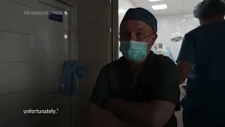 Military hospital in Ukraine suffers the effects of war