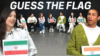 People Around The World Tries To Guess The Flag l Brazil, Germany, Italy, Spain, The US, The UK