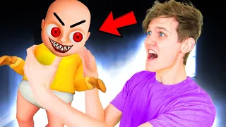 EVIL BABY ATTACKS LANKYBOX!? (BABY IN YELLOW GAME!)