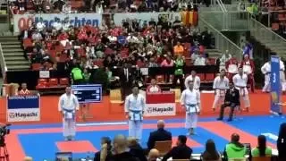 23rd World Senior Karate Championships 2016- Male Team Kata- Japan v Spain