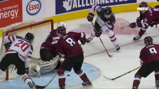 2017 WJC  29.12.2016  Latvia - Canada (rus)