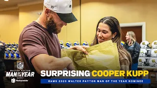 Cooper Kupp Is The Rams’ 2023 Walter Payton Man Of The Year Nominee “It's Really Special”