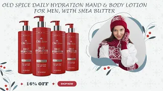 Old Spice Daily Hydration Hand & Body Lotion for Men, With Shea Butter