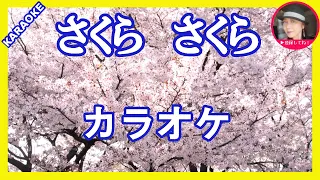 さくら　さくら　服部浩子　カラオケ　With Romaji　KARAOKE