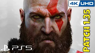 GOD OF WAR 4 Remastered PS5 Gameplay Update ULTRA HD (4K 60fps) Enhanced Performance Patch 1.35