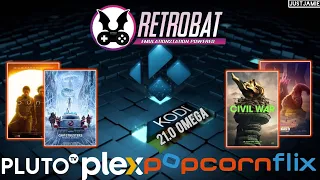 Retrobat ☆ Kodi 21.0 "Omega" Setup Guide 2024 #retrobat #kodi #emulator