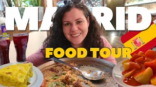 Best Food in Madrid - What to eat and where PART 1 🇪🇸 Join our food tour 💃🏻