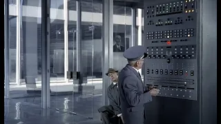 Playtime (1967) by Jacques Tati, Clip: Computer says No