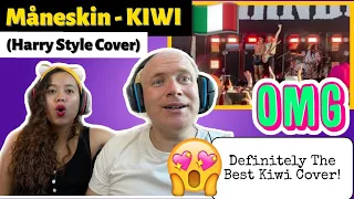 Måneskin - KIWI (Harry Styles cover) | Ronquière Festival Belgium | REACTION!🇮🇹