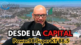 Desde La Capital en California medios Power98 Super KT 88.5