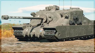 BIGGEST BRITISH TANK EVER | The Mighty Tortoise (War Thunder)