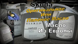Skoda: Оригинальное Палёное Масло из Европы? (2022)