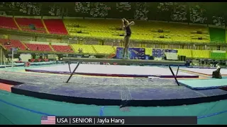 JAYLA HANG BALANCE BEAM 2024 PACIFIC RIM CHAMPIONSHIPS QUALIFICATION