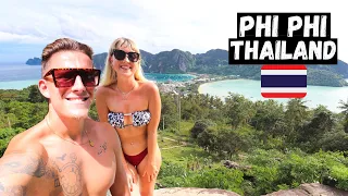 First Impressions of PHI PHI! Thailand’s CHEAPEST Island (backpacker heaven)