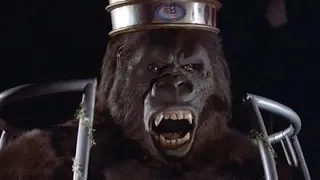 King Kong breaks free... or does he