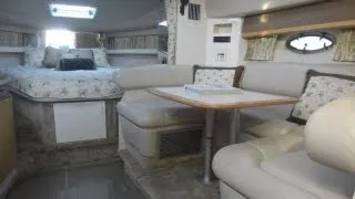 Formula 34 PC Interior video by South Mountain Yachts (949) 842-2344
