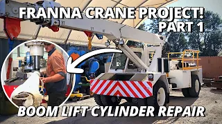 Boom Lift Cylinder Rebuild | Franna Crane Project | Part 1