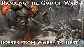 Ranking the God of War 4 Bosses from Worst to Best
