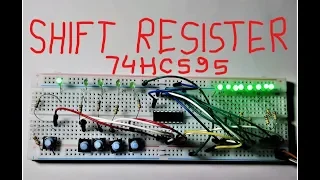 How Shift Register Works | 74HC595