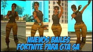 NEW FORTNITE DANCES FOR GTA SAN ANDREAS