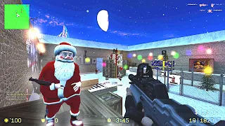 CSS: Zombie Survival Mod - zm_CBBLE_EH_XMAS_V1 on Elite Hunterz (SANTA SLEIGH SECRET)