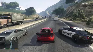 GTA 5 - BEST DRIFT CAR + POLICE CHASE (FELTZER)