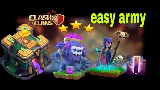 Dominating war with yeti bat witches😊😍....Clash of clans