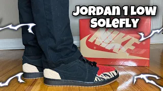 Jordan 1 Low Solefly Review & On Feet!