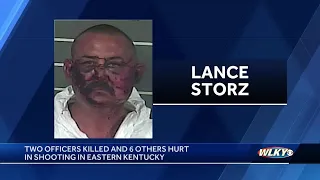 Suspect in custody charged with killing 2 police officers, shooting 6 others in Floyd County, Ken...